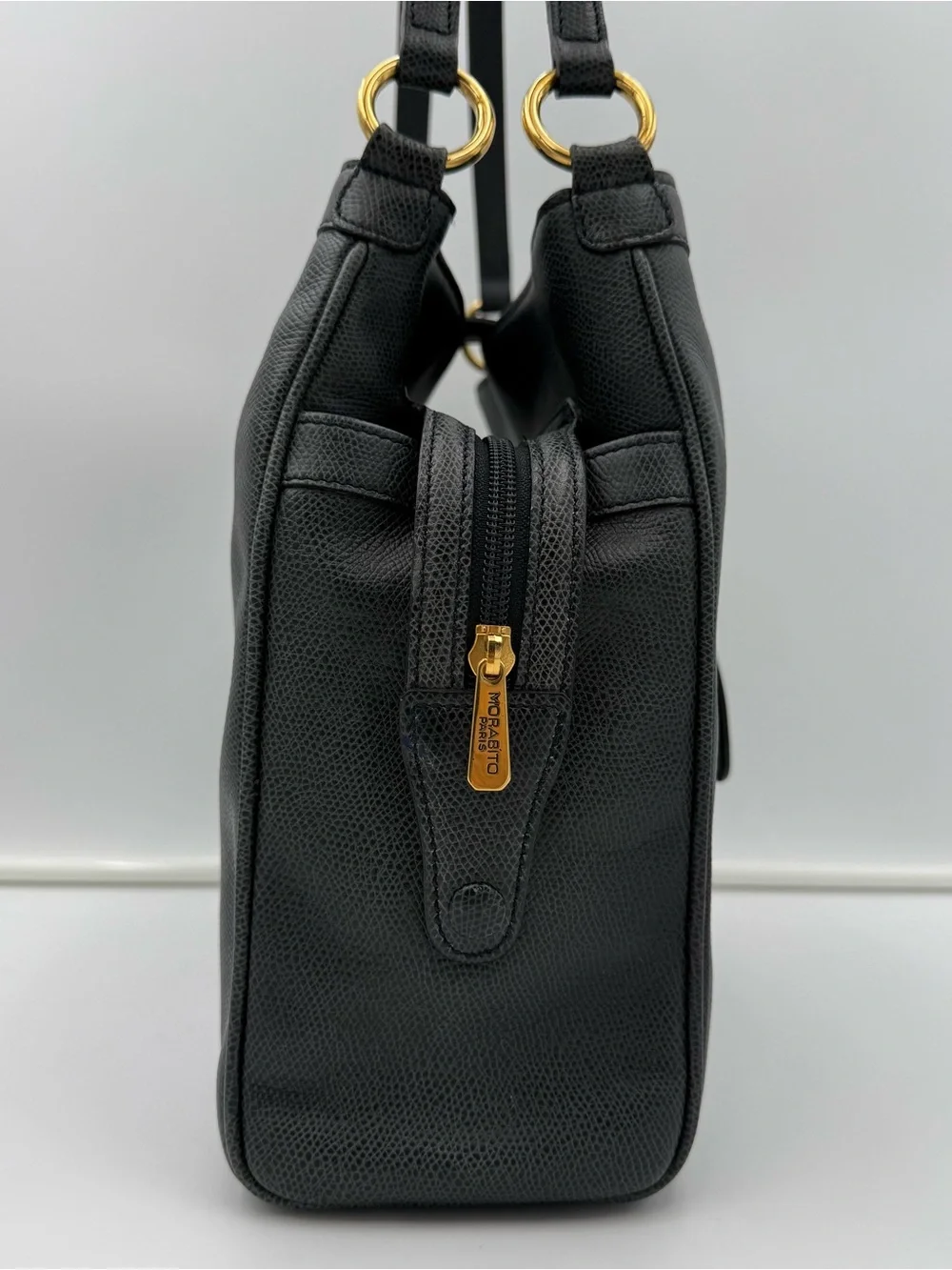 🐢MORABITO COUSU MAIN 1905 PARIS • Sac a Epaule GM Shoulder Bag • Made in FRANCE - Picture 5 of 16